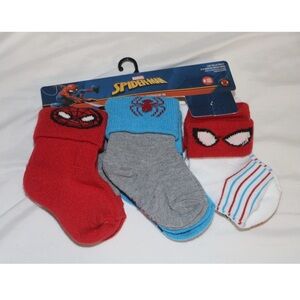 Marvel Spider-Man Baby Quarter Socks